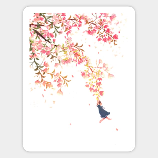 Flower dance Magnet by 9Jedit